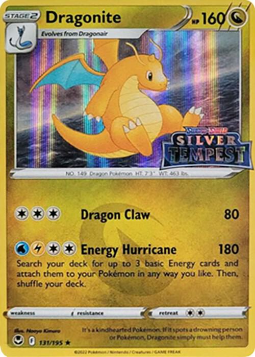 Dragonite (Silver Tempest Stamped) - 131/195