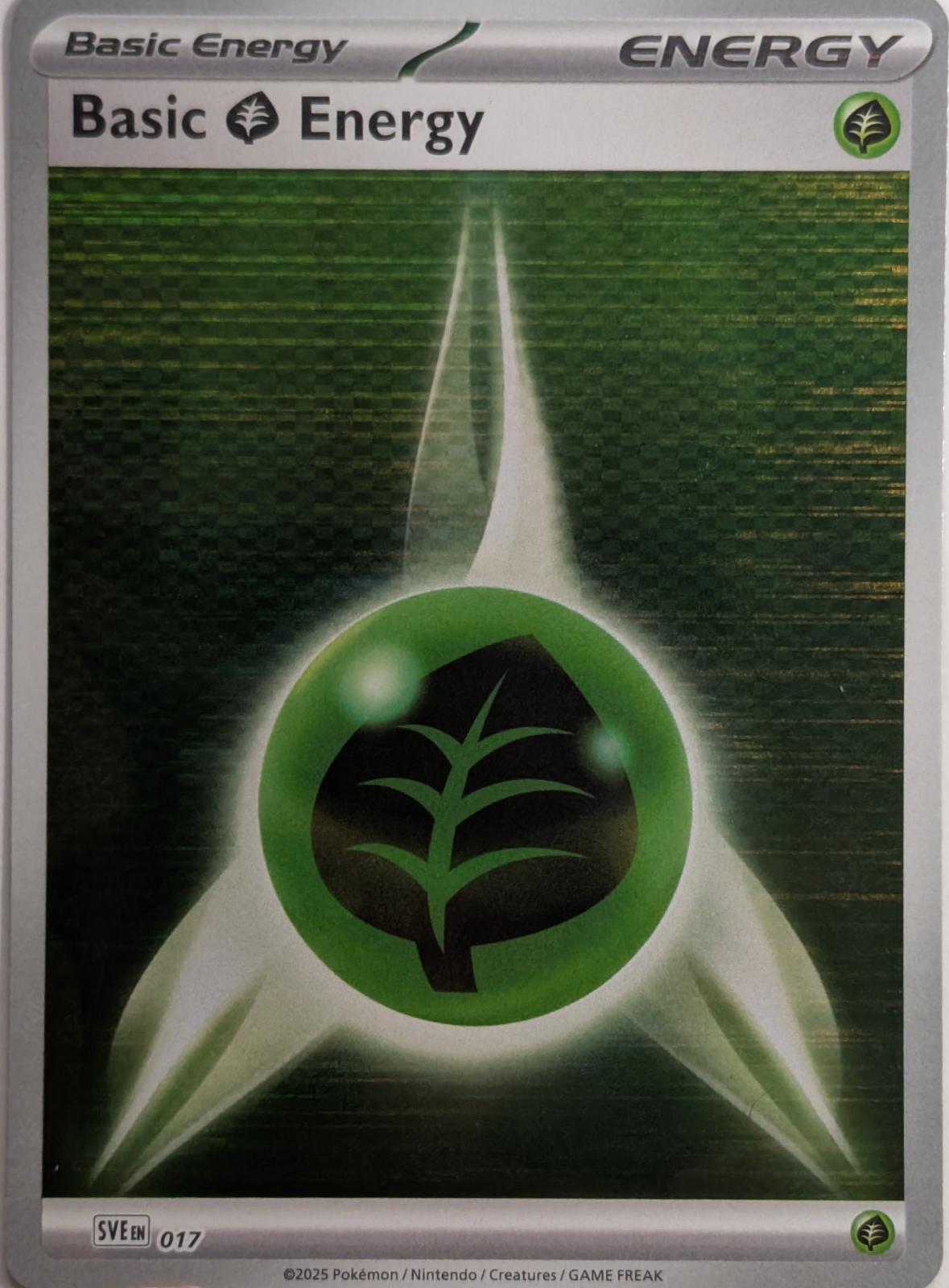 Grass Energy - 017 (Black Bolt & White Flare)