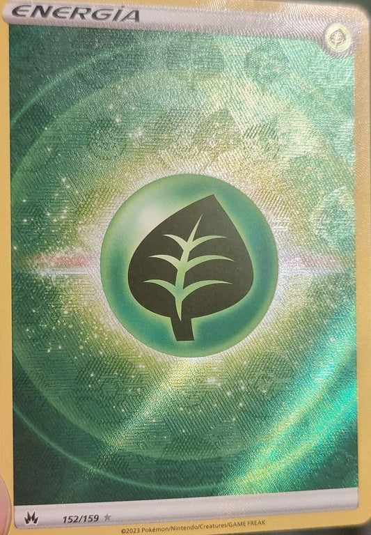 Grass Energy (Pokeball Texture Full Art) - 152/159