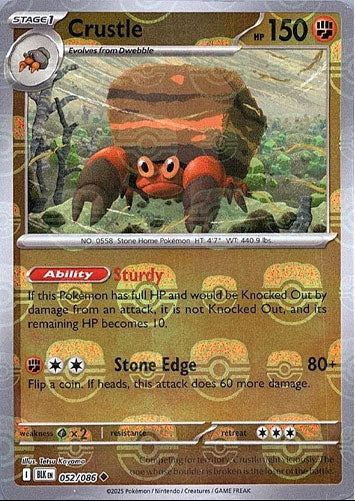 Crustle (Master Ball Pattern) - 052/086