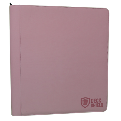 Carpeta Deck Shield para cartas TCG color rosado capacidad 1280 cartas