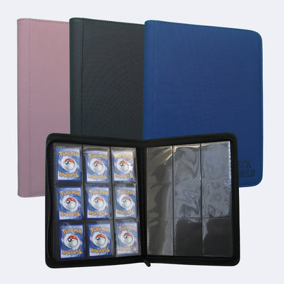 Interior de carpeta Deck Shield 576 cartas con bolsillos para cartas Pokémon con fundas