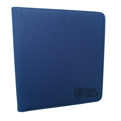 Carpeta Deck Shield para cartas TCG color azul capacidad 768 cartas
