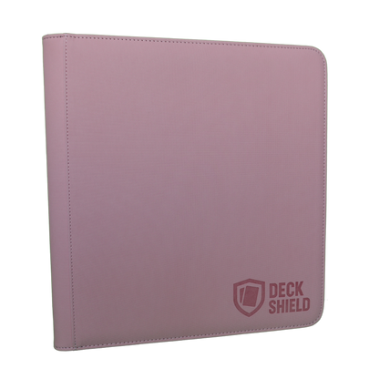Carpeta Deck Shield para cartas TCG color rosada capacidad 768 cartas