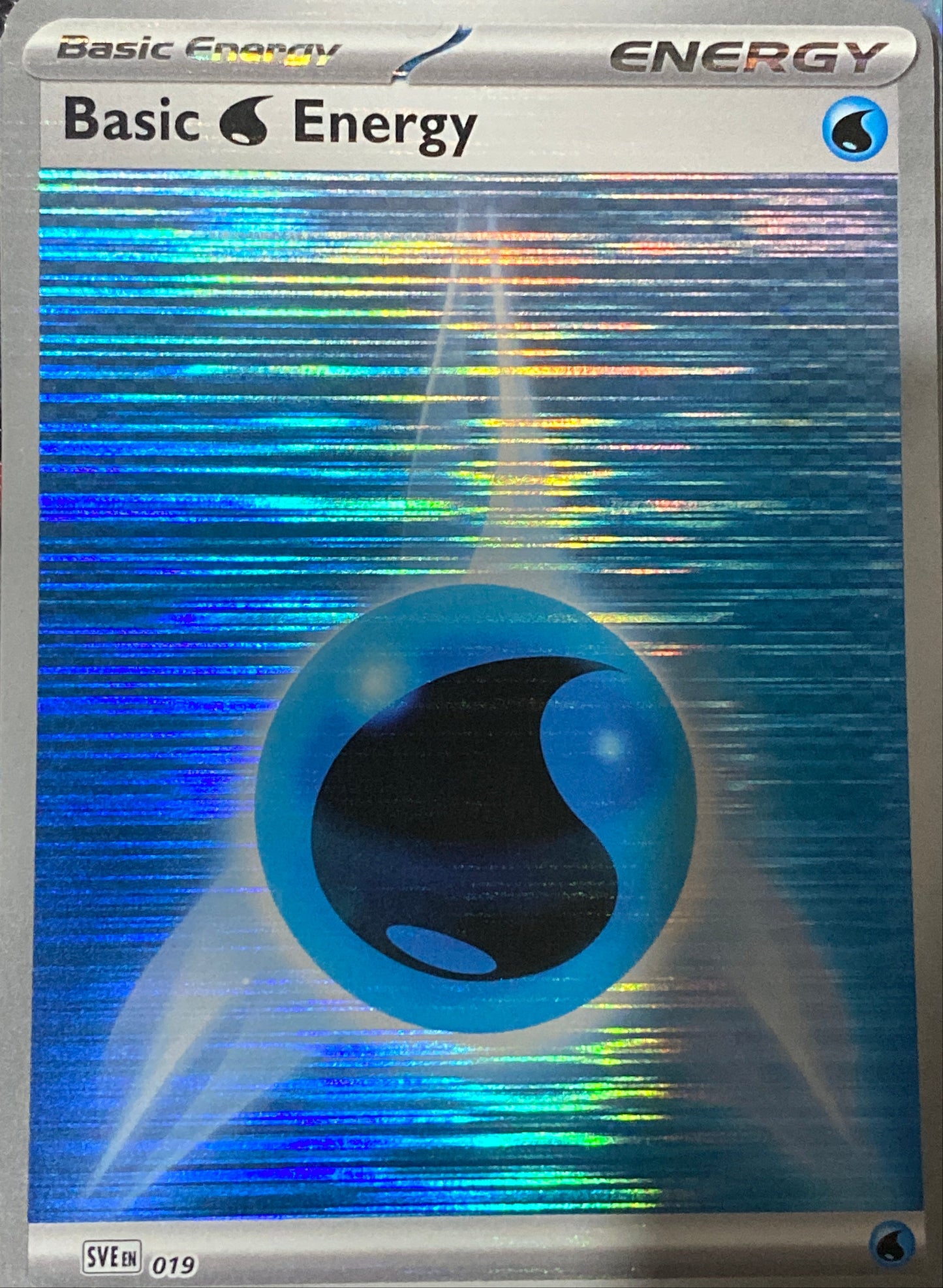 Water Energy - 017 (Black Bolt & White Flare)