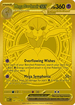 Mega Gardevoir ex - 187/132